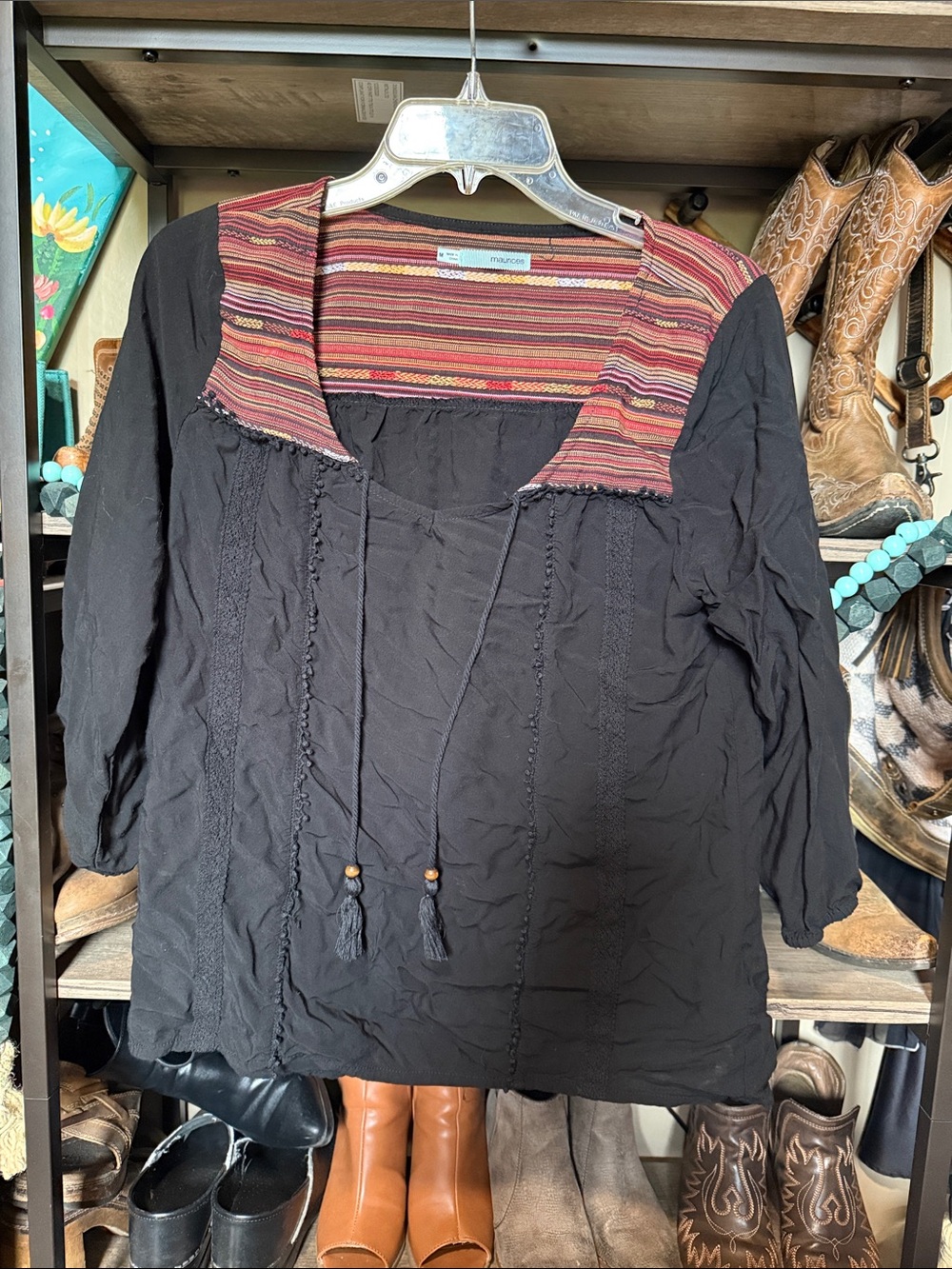 Maurice’s top Size M